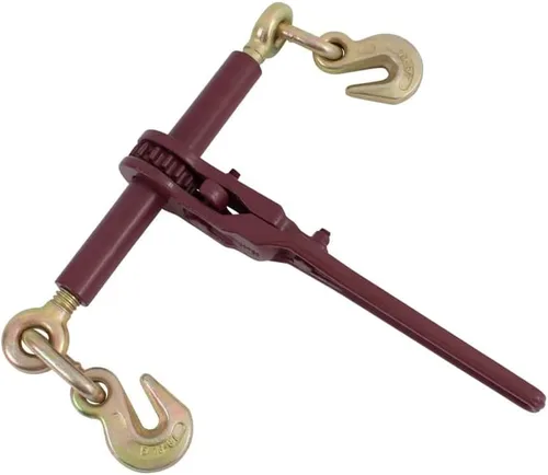 Vista 13 de Mytee Products Tensor de Carga con Palanca de Trinquete Resistente de 3/8"-1/2" con Ganchos de Agarre, Límite de Carga de Trabajo de 12,000 Libras
