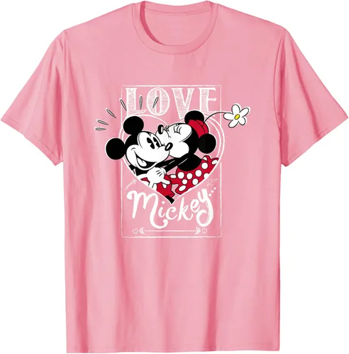 Vista 92 de Disney Mickey & Minnie Mouse Love Mickey - Camiseta para el día de San Valentín