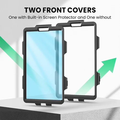 Vista 8 de SEYMAC Funda protectora resistente a prueba de golpes para Samsung Galaxy Tab A9 de 8.7 pulgadas 2023 (SM-X110/X115/X117), resistente a prueba
