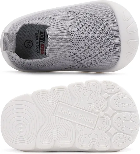 Vista 2 de Zapatos para bebé niño y niña, ligeros, transpirables, de 6 a 36 meses, tenis para caminar