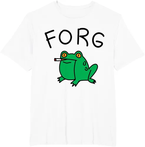Vista 12 de Forg Y2K Sarcastic Cringe - Camiseta divertida Irónica Gen Z Weird Meme Cool, Blanco