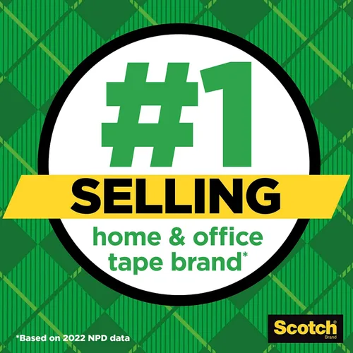 Vista 3 de Scotch Magic Tape, Dispensador recargable, 3/4" x 300", paquete de 3