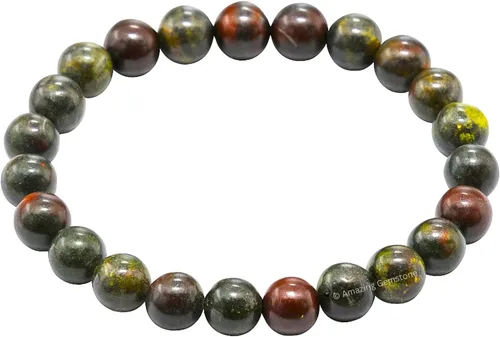 Vista 449 de Amazing Gemstone Crystal Bracelet for Women Men's Gifts - Protection Healing Crystal Bracelet - 8mm Gemstone Beaded Stretchable Bracelet Pulseras