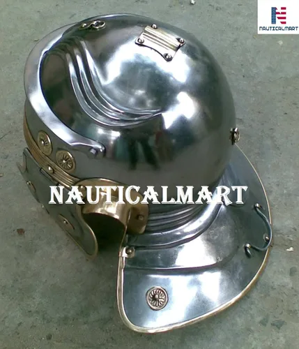 Vista 4 de NauticalMart Armor Imperial Gallic H - Casco romano - Talla única - Armadura metálica