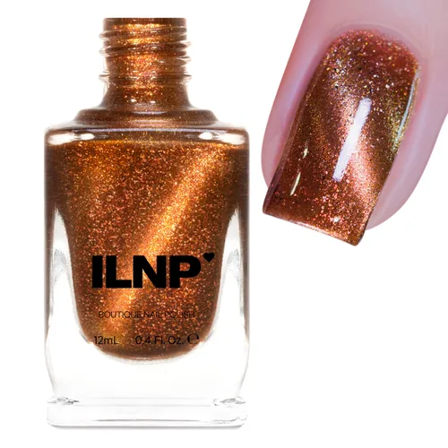 Vista 205 de ILNP 1UP - Esmalte de uñas holográfico, manicura resistente al desprendimiento, laca de uñas de larga duración, acabado suave y brillante,
