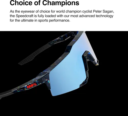 Vista 21 de 100% SPEEDCRAFT Sport Performance Cycling Sunglasses