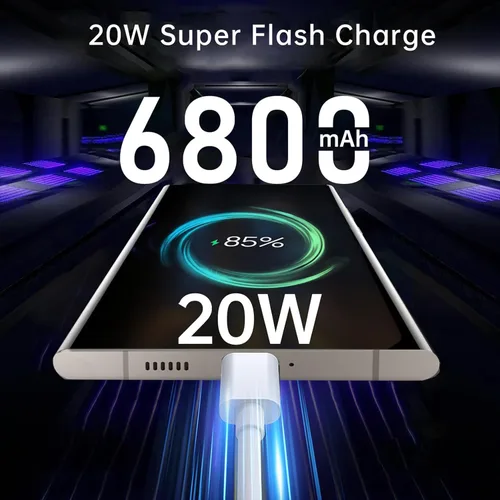 Vista 3 de I25+ Ultra Desbloqueado Teléfono celular Android 14, Octa-core Smartphone Teléfono Móvil, Batería de 6800mAh Carga Rápida, Pantalla FHD+ de 6.3