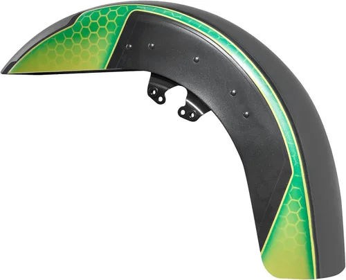Vista 150 de HR3 Guardabarros delantero de whisky ámbar a juego compatible con Street Glide FLHX 2014 y Road Glide FLTRX 2016 (reemplazo para OEM)