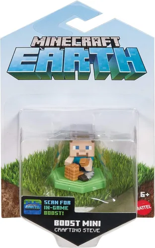 Vista 2 de Mini figura oficial de Minecraft Boost Genoa Crafting Steve