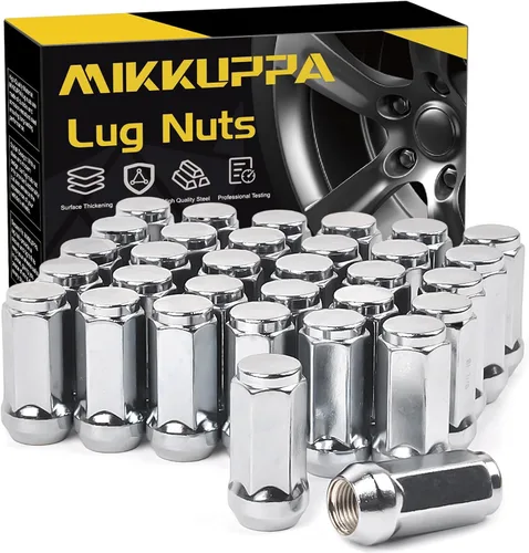 Vista 10 de MIKKUPPA Tuercas de rueda 9/16-18 - Reemplazo para Dodge Dakota 2005-2011, Durango 2004-2009, RAM 1500 2004-2009, RAM 2500 1994-2010, RAM 3500