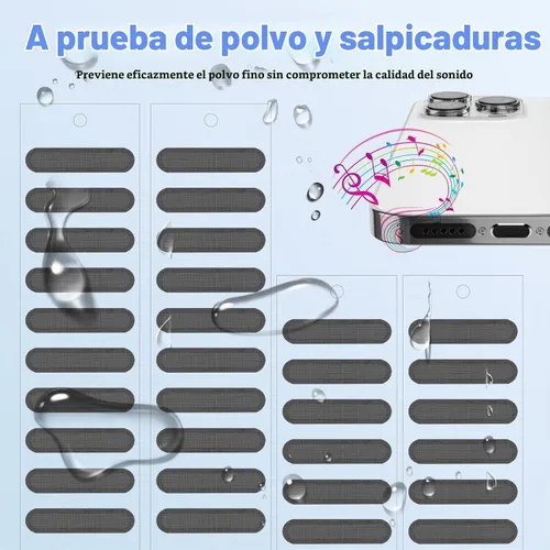 Vista 2 de Enchufe antipolvo USB C para iPhone 15, 16, 17, cubierta de puerto USB C, cubierta de altavoz de teléfono, limpiador de puerto de carga de teléfono
