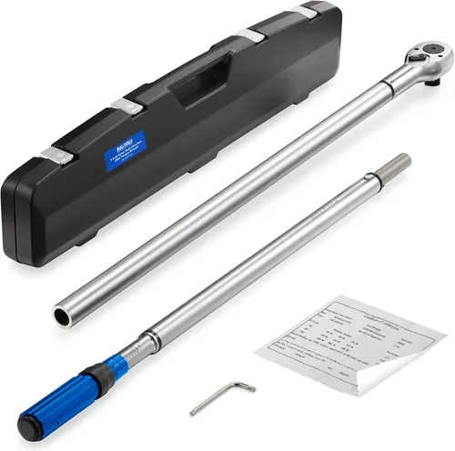 Vista 14 de BULLTOOLS Juego de llaves dinamométricas de clic de 1/2 pulgada, llave dinamométrica ajustable de 90 dientes de doble dirección con hebilla