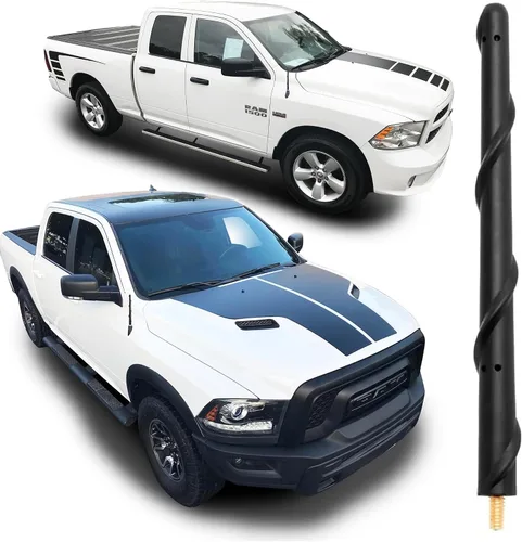 Vista 14 de BASIKER Antena corta para Ford F150 F250 F350 2009-2025 2026, accesorios Ford F150 de 6 3/4 pulgadas F250 F 350 de repuesto para recepción AM FM