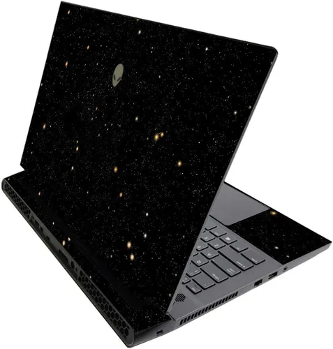 Vista 165 de MightySkins - Skin brillante con purpurina para Alienware M17 R3 (2020) y M17 R4 (2021) - Diversión de los años 90 Acabado duradero con purpurina