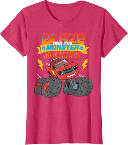 Vista 8 de Blaze & The Monster Machines Cute Blaze - Camiseta Negro