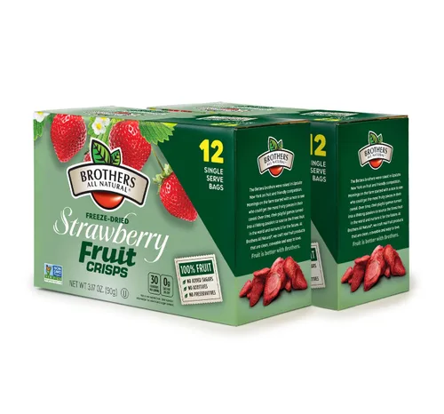 Vista 10 de Bocadillo Crocantes de manzana Fuji de Brothers-All-Natural