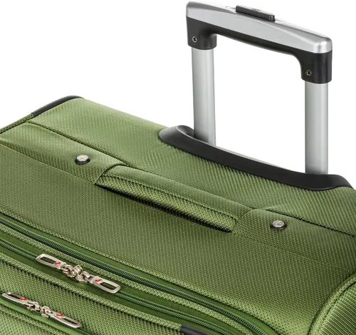 Vista 103 de SwissGear - Equipaje suave expandible Sion con ruedas, Negro
