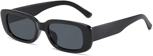 Vista 12 de Gafas de sol redondas ovaladas blancas gruesas y atrevidas gafas ovaladas Mod Retro Vintage Kurt Cobain inspiradas lentes de sol Paquete de 2 blanco2