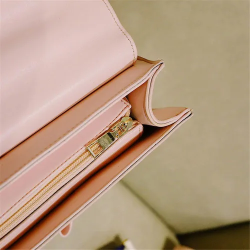 Vista 8 de Smilovely Cardcaptor Sakura Angel Wings Bowknot Cute Lolita Bolso Anime Cosplay Bolso de hombro, Rosado
