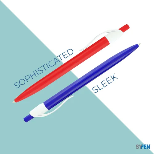 Vista 5 de SyPen Bolígrafos personalizados con tu logotipo o texto personalizado, paquete de 500 unidades a granel para negocios, fiestas y eventos, bolígrafos