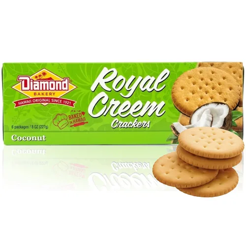 Vista 11 de Aloha Kine Creem Crackers para niños, paquete de 3, bolsas de 4.5 onzas