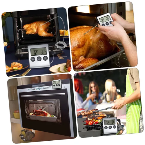 Vista 8 de Cabilock Termómetro multiusos para alimentos para barbacoa carne carne cocinar parrilla horno hogar