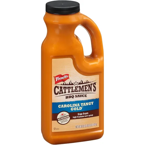 Vista 3 de Cattlemen's Carolina Tangy Gold - Salsa para barbacoa, 38 onzas (paquete de 6)