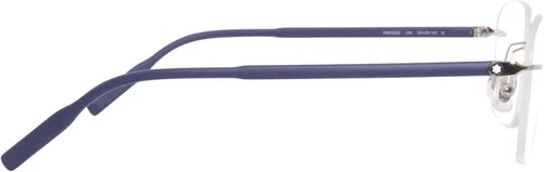 Vista 3 de Gafas de sol Montblanc MB 0222 O- 004 plateadoazul transparente, Plata Transparente Azul, 5520145