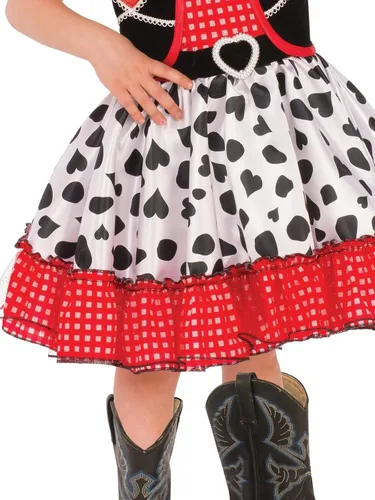 Vista 3 de Rubie's Disfraz de vaquera para niños, Como se muestra