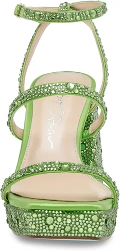 Vista 4 de Betsey Johnson Sandalias de tacón Denni para mujer