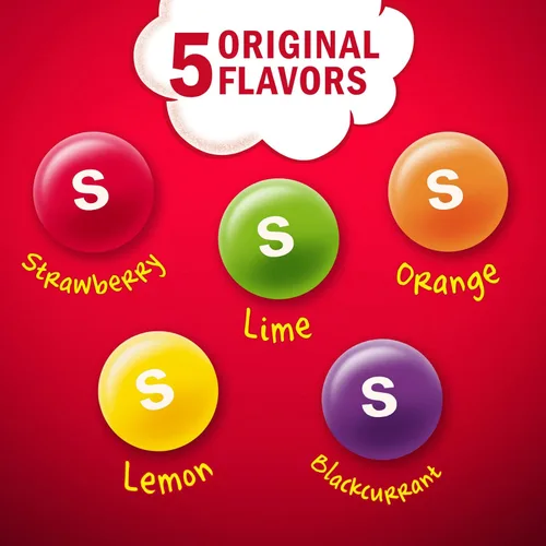 Vista 4 de Skittles Caramelo original (6.74 oz/6.7 onzas) (paquete de 3), importado de Canadá)