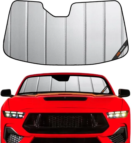 Vista 28 de Pigenius Parasol de parabrisas para Ford Mustang Coupe 2005-2009 - Salvaguarda