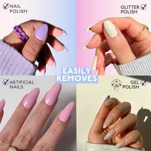 Vista 3 de Eternal - Acetona pura al 100% – Removedor de esmalte de uñas rápido y profesional, ultra potente, para uñas naturales, gel, acrílico, laca