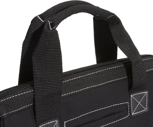 Vista 5 de Dickies Bolsa de trabajo de lona duradera de 12 pulgadas para pintores, carpinteros y constructores, cremallera resistente, asas reforzadas