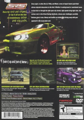 Vista 2 de SRS Street Racing Syndicate - PlayStation 2