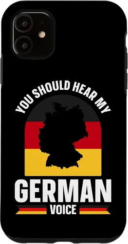 Vista 6 de Funda para iPhone 12 mini You Should Hear My German Voice Scream Teacher Alemania