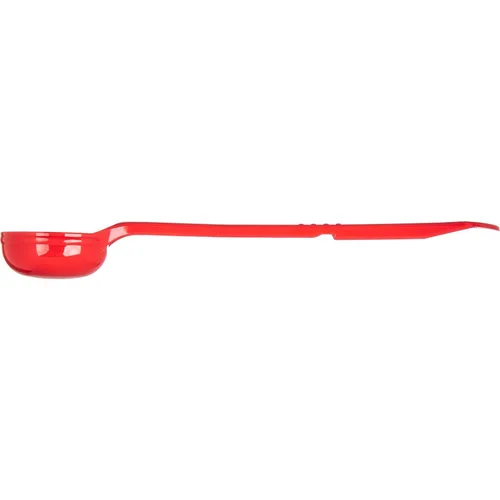 Vista 2 de Carlisle FoodService Products Measure Miser - Cuchara medidora de plástico con mango largo, 2 onzas, color rojo, 1 unidad (paquete de 1)