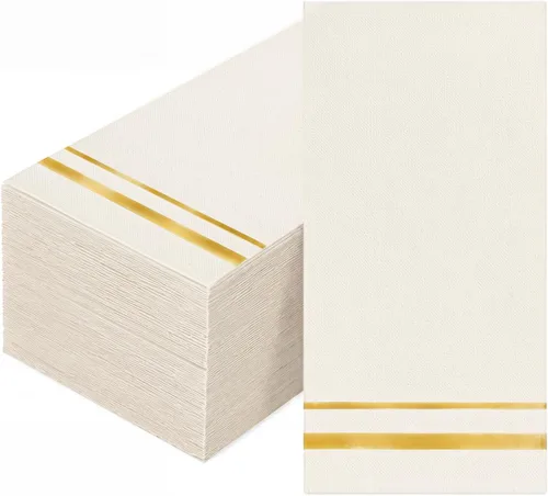 Vista 14 de BUCLA 400 servilletas de papel negro de 3 capas, servilletas negras desechables de alta calidad, suaves y absorbentes, para cocina, fiestas