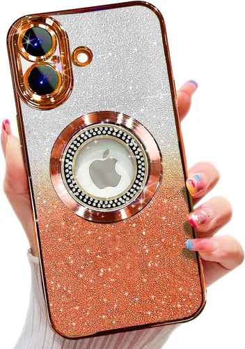 Vista 181 de Misscase Funda magnética con purpurina para iPhone 11 compatible con MagSafe, protección completa, delgada, a prueba de golpes, antiarañazos
