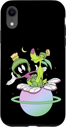 Vista 25 de Looney Tunes Marvin The Martian & K-9 Outer Space - Carcasa para iPhone 17