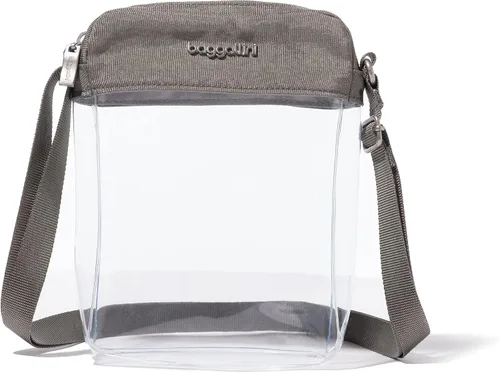 Vista 9 de Baggallini Bandolera Clear Explorer para mujer