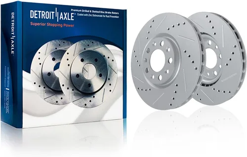 Vista 65 de Detroit Axle - Rotores de freno traseros para Toyota GR Supra BMW 230i 330e 330i 430i 530i 530i 530e 540d 540i xDrive X3 X4 Z4, rotores de freno