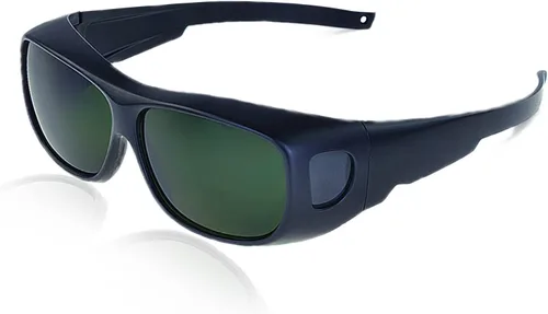 Vista 8 de IPL - Gafas de seguridad con láser abatible, protección UV 400, para infrarrojos, luz roja