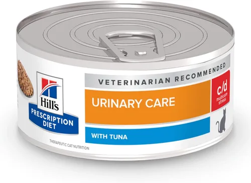Vista 15 de Hill's Prescription Diet C/D Multicare Stress con pollo, 5.5 oz, paquete de 24 alimentos húmedos #1 recomendada por veterinarios, receta de pollo