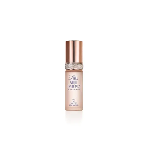 Vista 3 de Elizabeth Taylor Perfume para mujer, Love & White Diamonds, Eau De Toilette EDT Spray, 1 Fl Oz