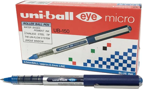 Vista 7 de uni-ball UB-157 Eye Fine Rollerball - Bolígrafos de punta redonda de 0.039 pulgadas, caja de 12