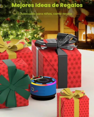 Vista 7 de ssuowao - Altavoz de ducha Bluetooth IPX7 impermeable con pantalla LED, radio FM, ventosa, micrófono integrado, mini altavoz para baño, viajes
