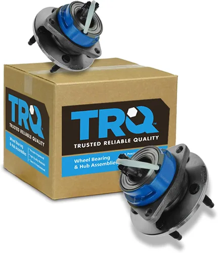 Vista 136 de TRQ Juego de 2 rodamientos de rueda delantera y conjunto de cubo compatible con Tesla 3 2020 Y 2018-2019 para Tesla 3 2020 Tesla Y AWD 2018-2019