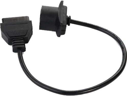 Vista 2 de Adaptador de diagnóstico de conector OBD OBD2 compatible con Mazda 16 pin a 17 pines adaptador (compatible con Mazda-16T17)
