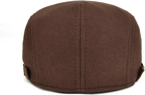 Vista 47 de VOBOOM Hombres Newsboy Cap Algodón Flat Ivy Gatsby Driving Hat